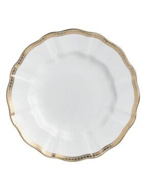 Royal Crown Derby Carlton Gold 10.5" Fine Bone China Dinner Plate NEW